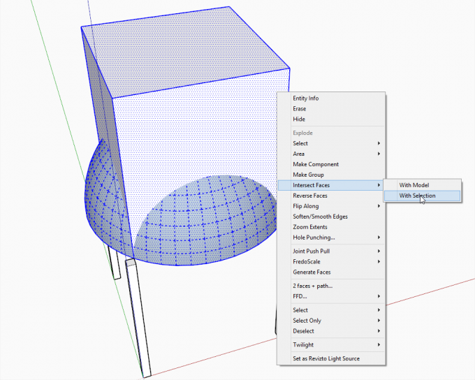 Building a dome in SketchUp step 15