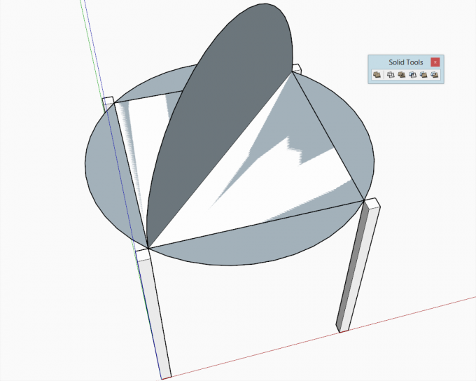Building a dome in SketchUp step 13