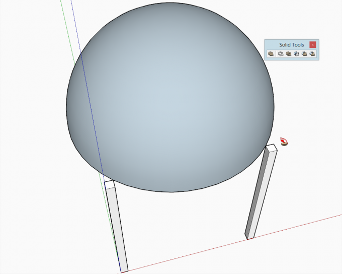 Building a dome in SketchUp step 14